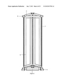 ADVERTISING DISPLAY DEVICES AND CONSTITUENT STRUCTURES diagram and image