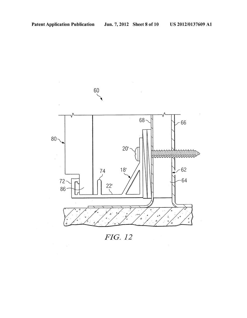 Curtain Wall System and Method - diagram, schematic, and image 09