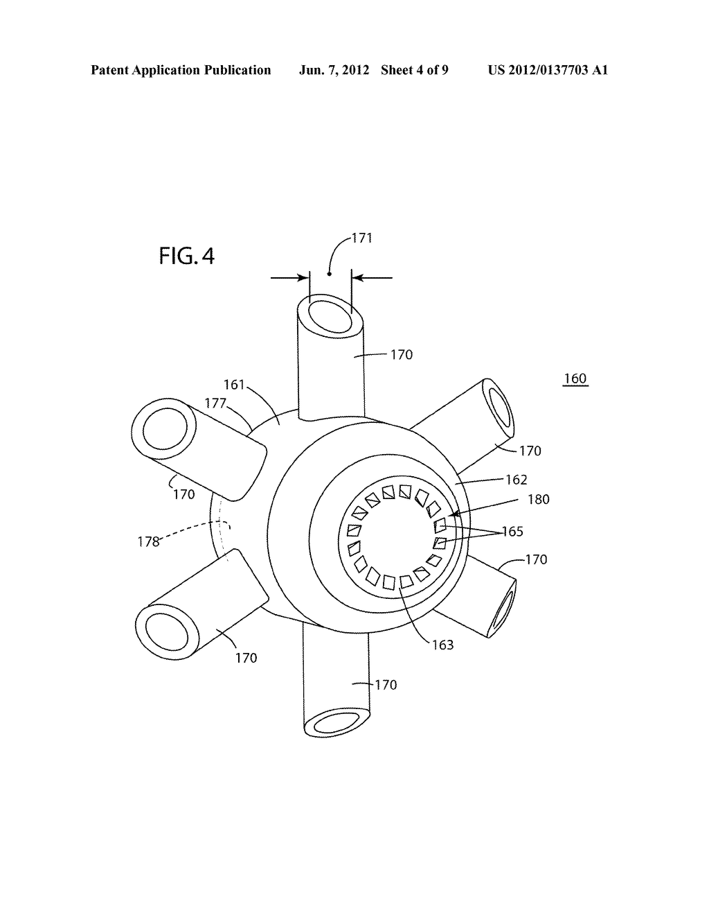 METHOD FOR OPERATING AN AIR-STAGED DIFFUSION NOZZLE - diagram, schematic, and image 05