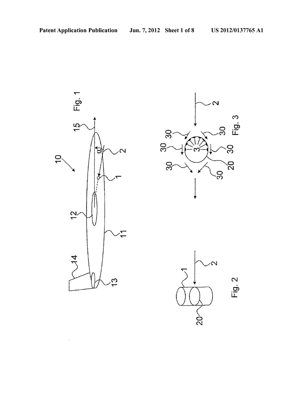 Sensor Device for Measuring a Direction of Incident Flow and Evaluation     Device Therefor - diagram, schematic, and image 02