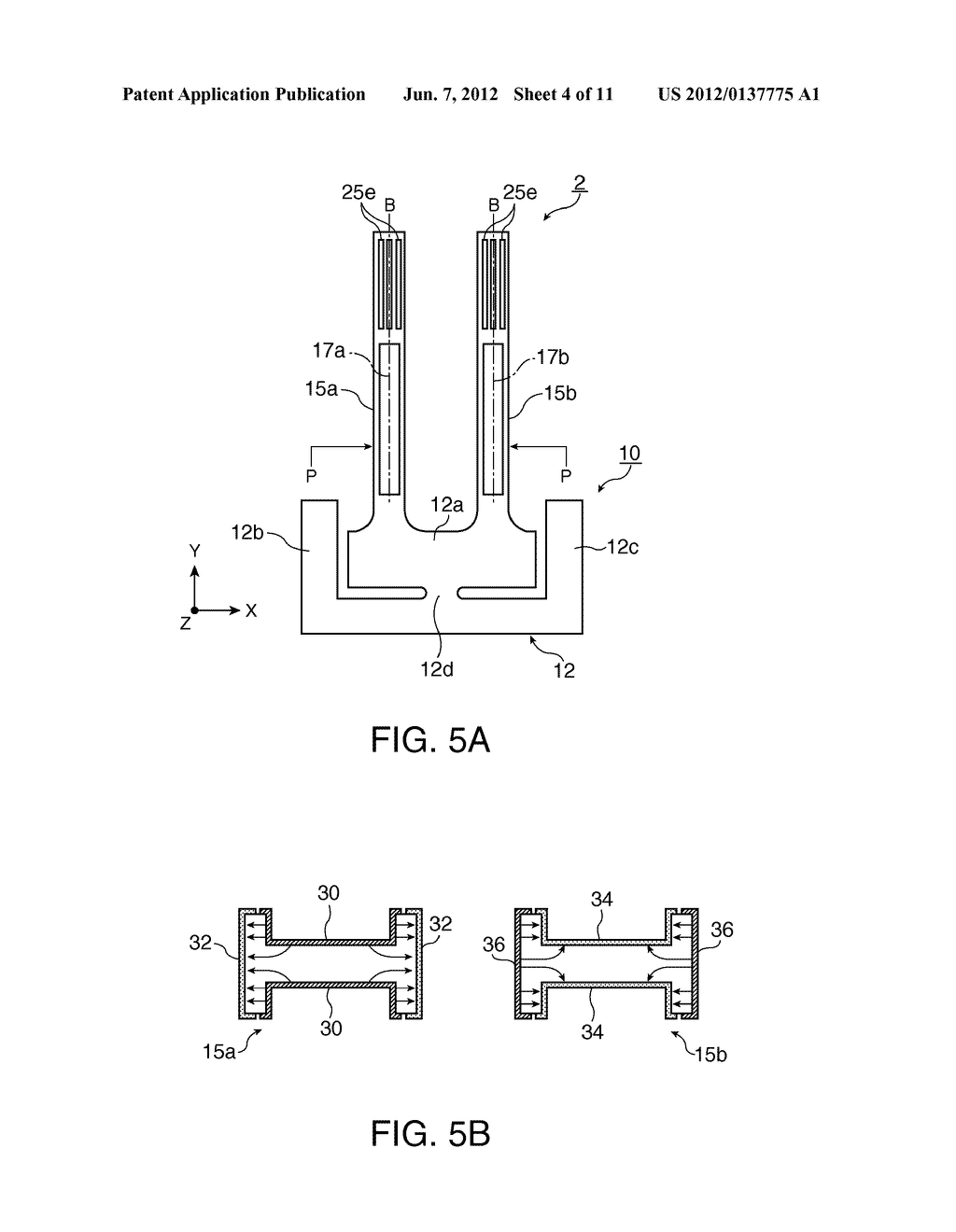 PIEZOELECTRIC RESONATING DEVICE, MANUFACTURING METHOD THEREOF,     PIEZOELECTRIC RESONATOR, AND PIEZOELECTRIC OSCILLATOR - diagram, schematic, and image 05