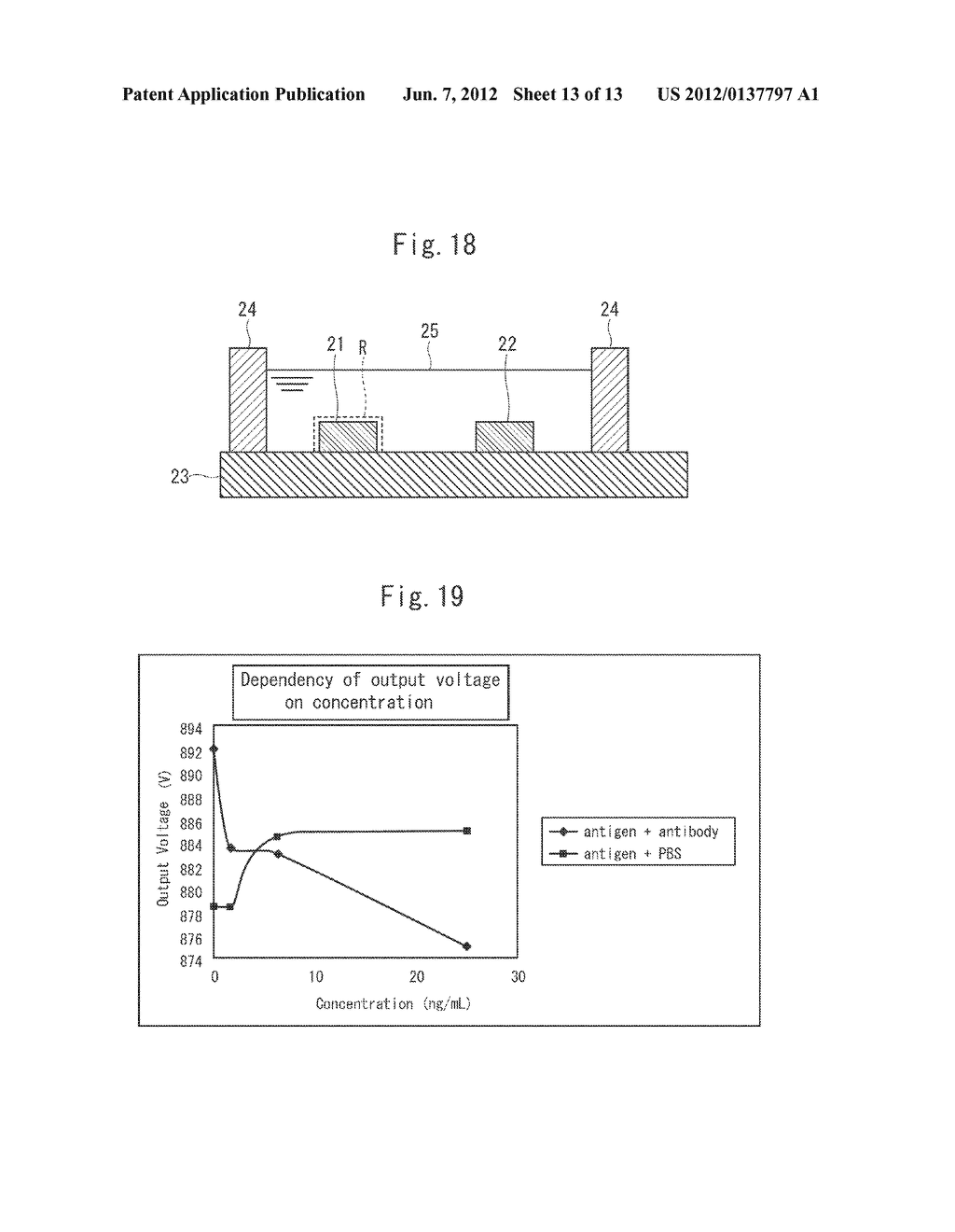 SENSOR FOR DETECTING MATERIAL TO BE TESTED - diagram, schematic, and image 14