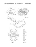 ADJUSTABLE ROTATING BLADE ASSEMBLY FOOD PREPARATION DEVICE diagram and image