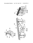 Elevated rail system and reaction assembly diagram and image