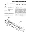 RAILROAD WELL CAR WITH OPEN TRUSS SIDES diagram and image