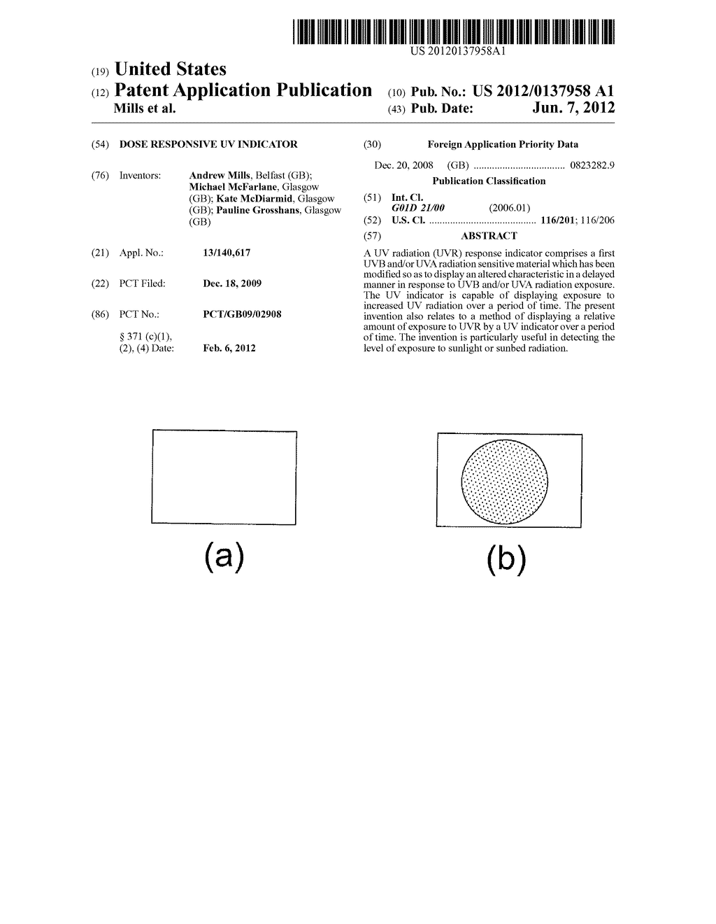 DOSE RESPONSIVE UV INDICATOR - diagram, schematic, and image 01