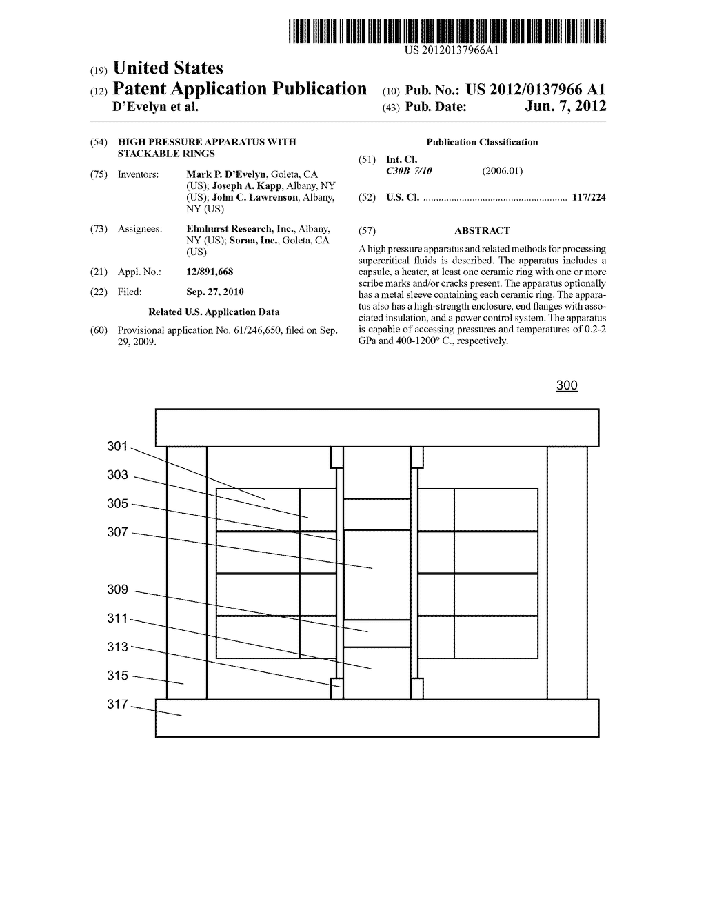 High Pressure Apparatus with Stackable Rings - diagram, schematic, and image 01