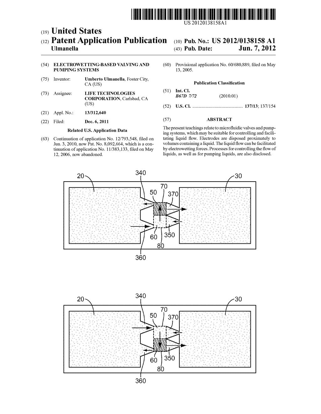 ELECTROWETTING-BASED VALVING AND PUMPING SYSTEMS - diagram, schematic, and image 01