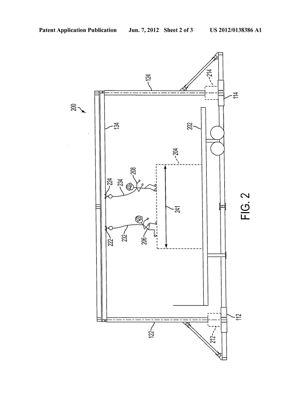 STRUCTURE, SAFETY APPARATUS AND KIT FOR SAFEGUARDING WORKERS LOCATED ATOP     A CONTAINER - diagram, schematic, and image 03