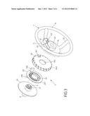 STEERING DEVICE FOR A MOTOR VEHICLE HAVING  A STEERING WHEEL AND AN     ELECTRICAL CONTACT UNIT diagram and image