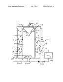 INTEGRATED BIOREACTOR AND METHOD OF USING THE SAME FOR TREATMENT OF     HIGHLY-CONCENTRATED ORGANIC WASTEWATER diagram and image