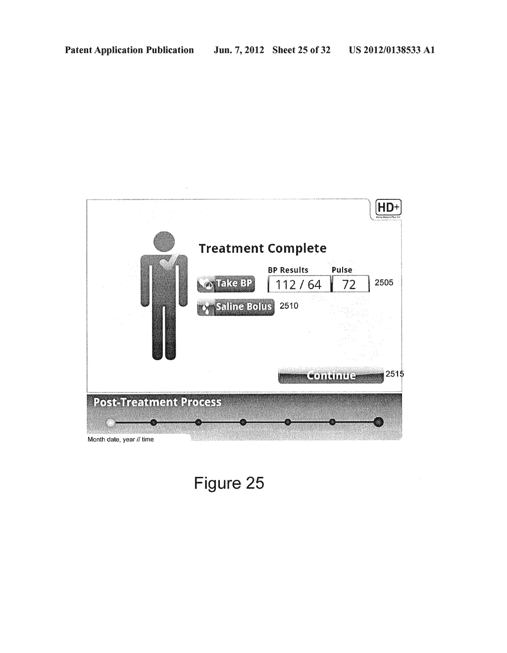 DIALYSIS SYSTEM CONTROL SYSTEM WITH USER INTERFACE - diagram, schematic, and image 26