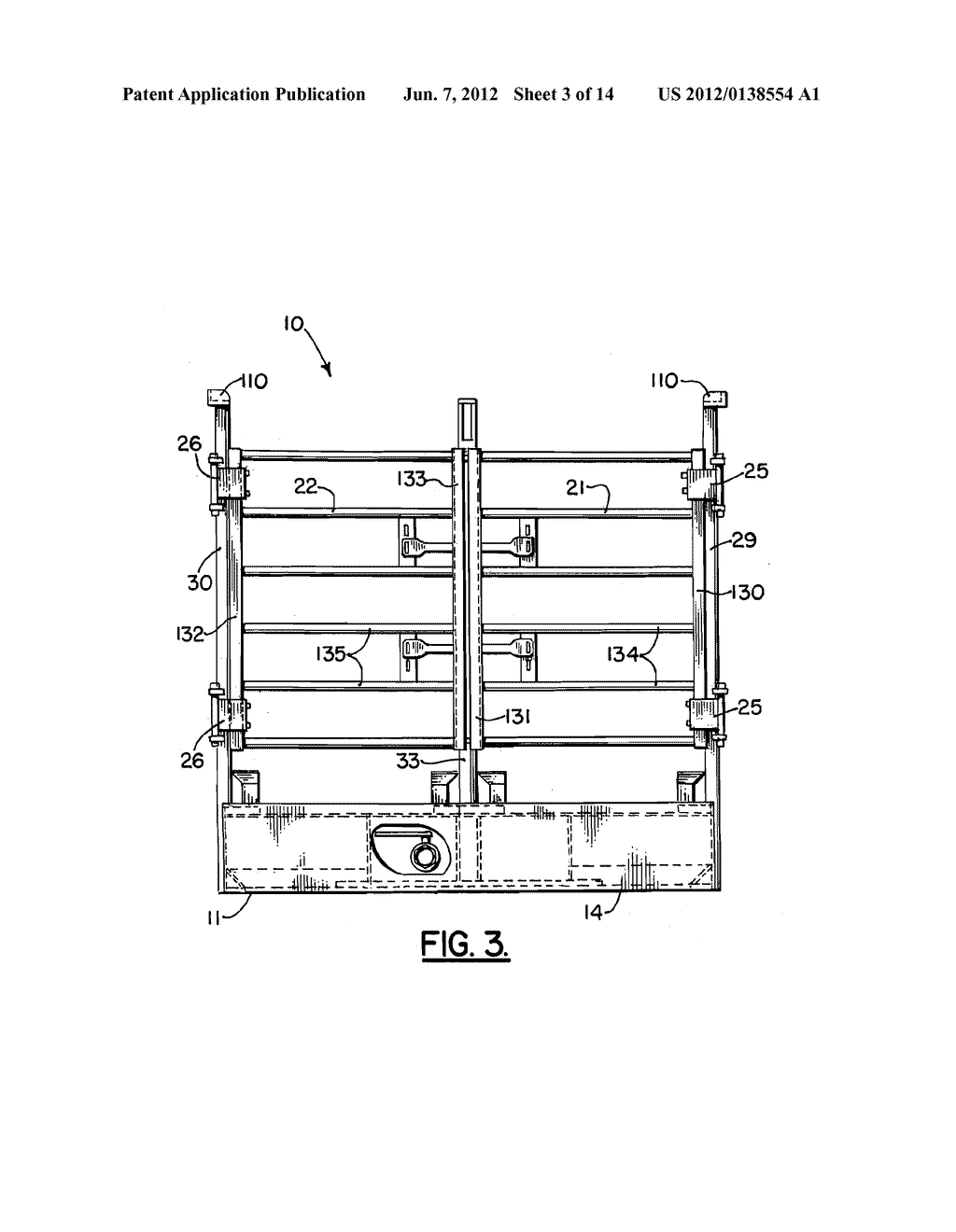 OFFSHORE CARGO RACK FOR USE IN TRANSFERRING LOADS BETWEEN A MARINE VESSEL     AND AN OFFSHORE PLATFORM - diagram, schematic, and image 04