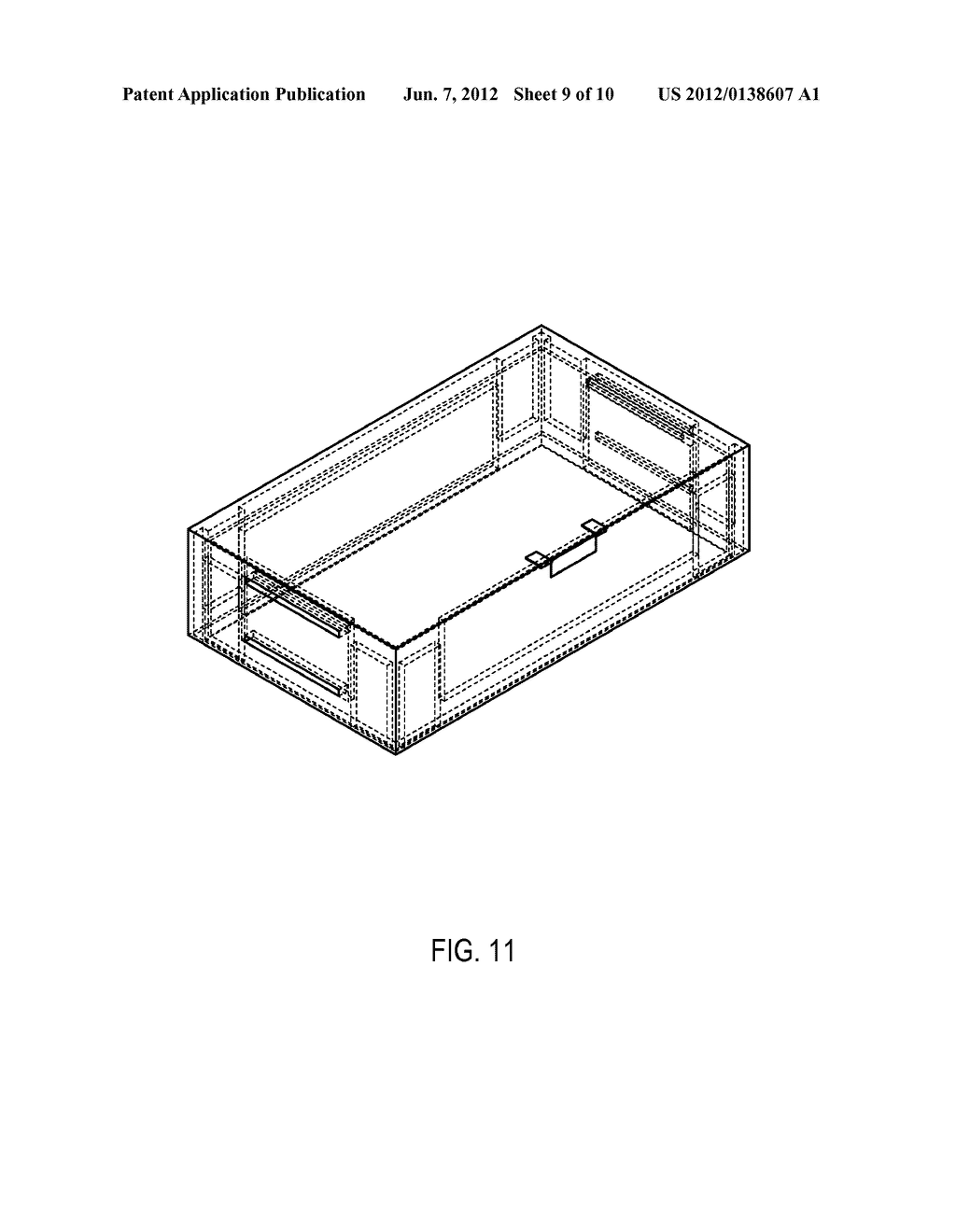 VARIABLE HEIGHT ADJUSTABLE STORAGE CAPACITY CONTAINER - diagram, schematic, and image 10