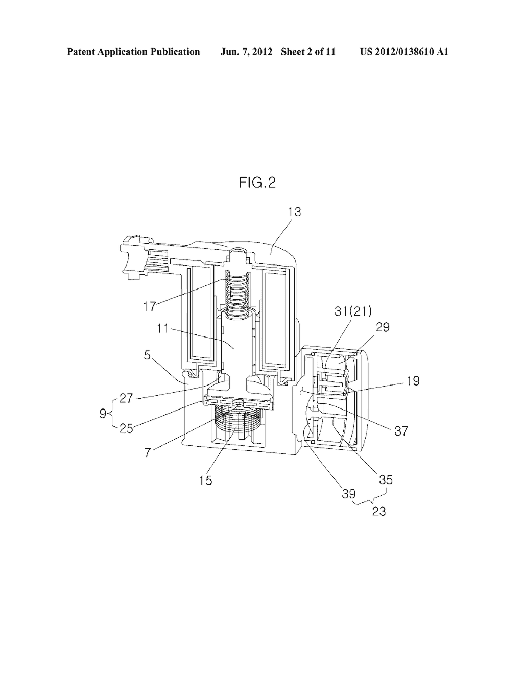 FUEL TANK CONTROL VALVE FOR VEHICLE - diagram, schematic, and image 03