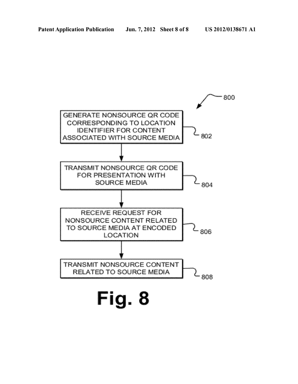 Provision of Alternate Content in Response to QR Code - diagram, schematic, and image 09