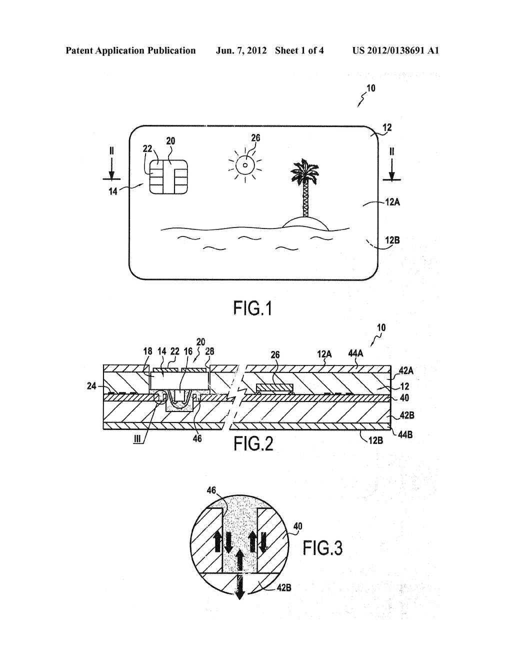 METHOD OF RECEIVING A MODULE IN A SMART CARD BODY - diagram, schematic, and image 02