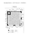 TWO-DIMENSIONAL CODE HAVING RECTANGULAR REGION PROVIDED WITH SPECIFIC     PATTERNS FOR SPECIFY CELL POSITIONS AND DISTINCTION FROM BACKGROUND diagram and image