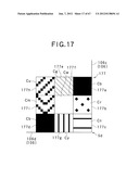 TWO-DIMENSIONAL CODE HAVING RECTANGULAR REGION PROVIDED WITH SPECIFIC     PATTERNS FOR SPECIFY CELL POSITIONS AND DISTINCTION FROM BACKGROUND diagram and image