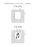 TWO-DIMENSIONAL CODE HAVING RECTANGULAR REGION PROVIDED WITH SPECIFIC     PATTERNS FOR SPECIFY CELL POSITIONS AND DISTINCTION FROM BACKGROUND diagram and image