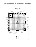 TWO-DIMENSIONAL CODE HAVING RECTANGULAR REGION PROVIDED WITH SPECIFIC     PATTERNS FOR SPECIFY CELL POSITIONS AND DISTINCTION FROM BACKGROUND diagram and image