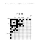 TWO-DIMENSIONAL CODE HAVING RECTANGULAR REGION PROVIDED WITH SPECIFIC     PATTERNS FOR SPECIFY CELL POSITIONS AND DISTINCTION FROM BACKGROUND diagram and image