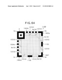 TWO-DIMENSIONAL CODE HAVING RECTANGULAR REGION PROVIDED WITH SPECIFIC     PATTERNS FOR SPECIFY CELL POSITIONS AND DISTINCTION FROM BACKGROUND diagram and image