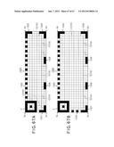 TWO-DIMENSIONAL CODE HAVING RECTANGULAR REGION PROVIDED WITH SPECIFIC     PATTERNS FOR SPECIFY CELL POSITIONS AND DISTINCTION FROM BACKGROUND diagram and image