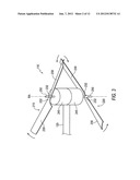 Helicopter with folding rotor arms diagram and image