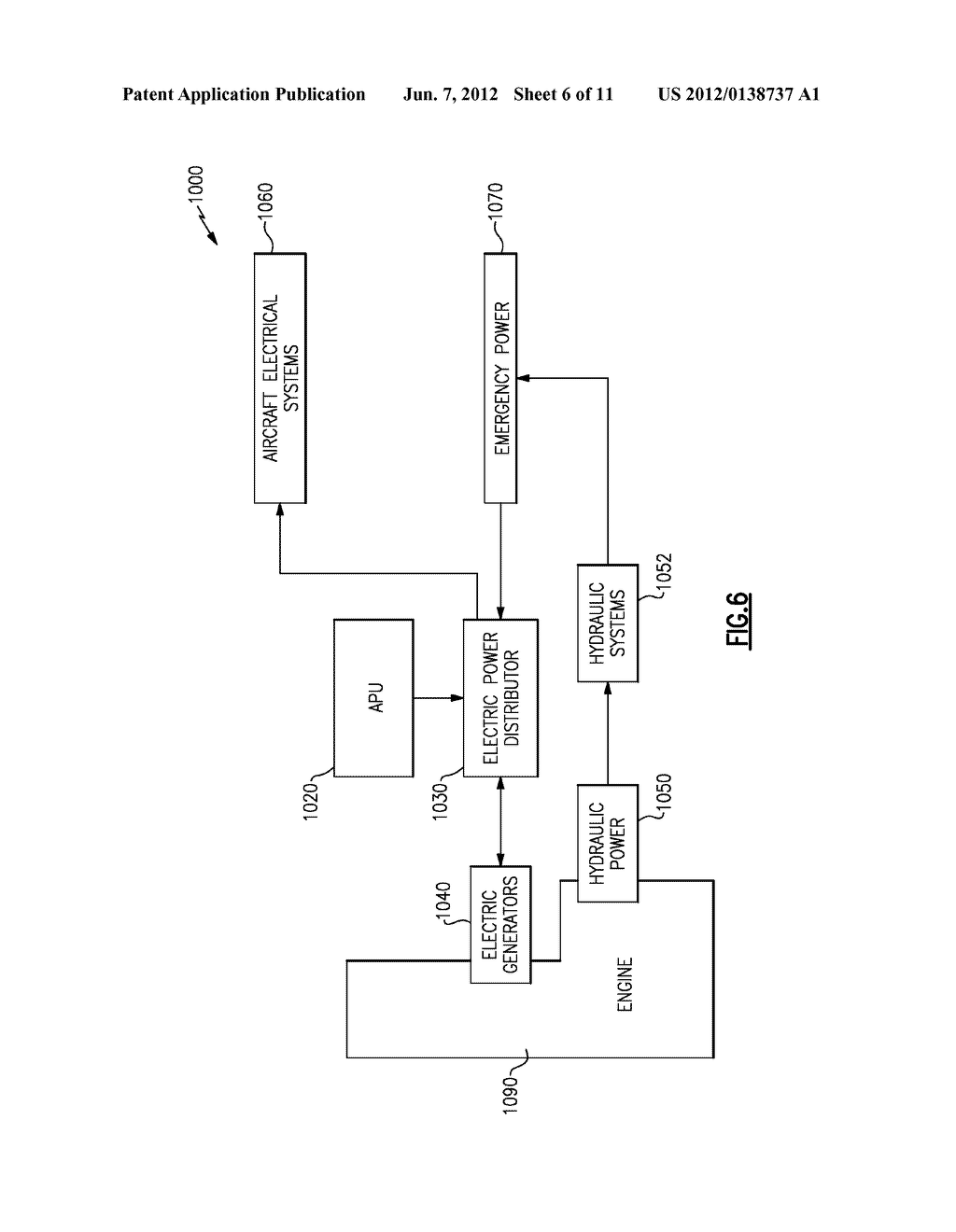 AIRCRAFT POWER DISTRIBUTION ARCHITECTURE - diagram, schematic, and image 07