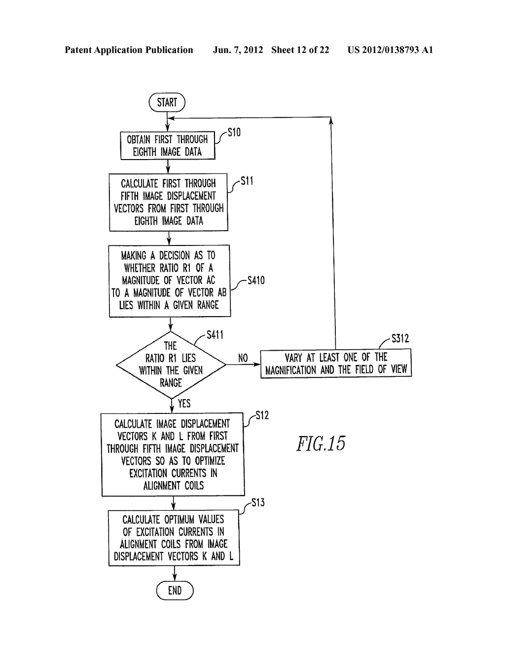 Method of Making Axial Alignment of Charged Particle Beam and Charged     Particle Beam System - diagram, schematic, and image 13