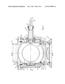 OBTURATOR VALVE FOR A COUPLING DEVICE FOR PIPES diagram and image