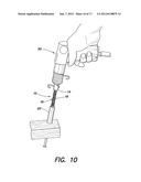 APPARATUS FOR PUSHING A FASTENER FROM A HOST MATERIAL diagram and image