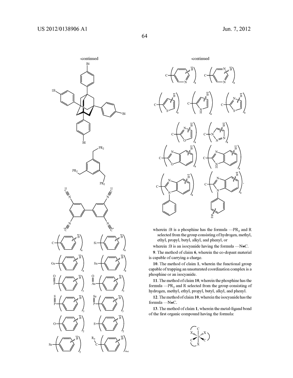 CAPTURE AGENTS FOR UNSATURATED METAL COMPLEXES - diagram, schematic, and image 72