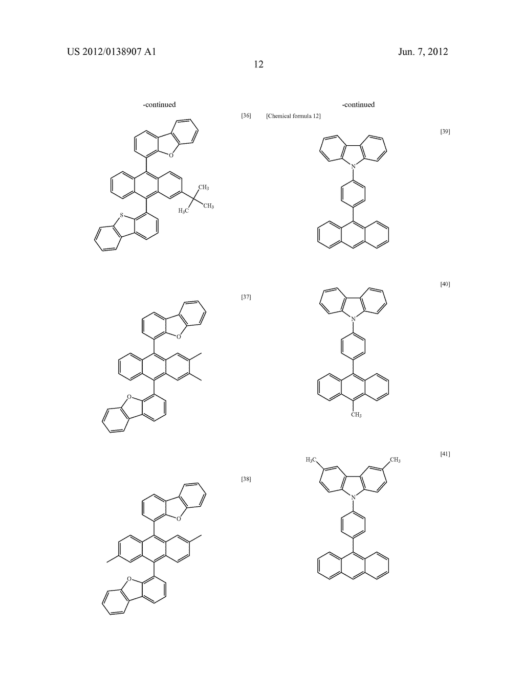 LIGHT-EMITTING DEVICE MATERIAL AND LIGHT-EMITTING DEVICE - diagram, schematic, and image 13