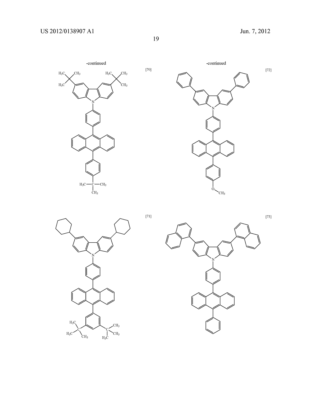 LIGHT-EMITTING DEVICE MATERIAL AND LIGHT-EMITTING DEVICE - diagram, schematic, and image 20