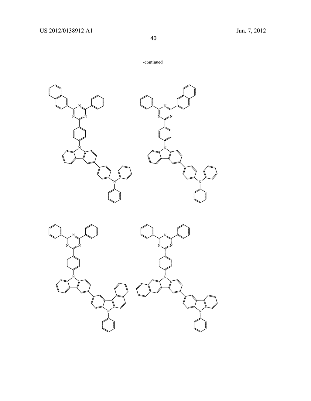 BISCARBAZOLE DERIVATIVE, MATERIAL FOR ORGANIC ELECTROLUMINESCENCE DEVICE     AND ORGANIC ELECTROLUMINESCENCE DEVICE USING THE SAME - diagram, schematic, and image 43