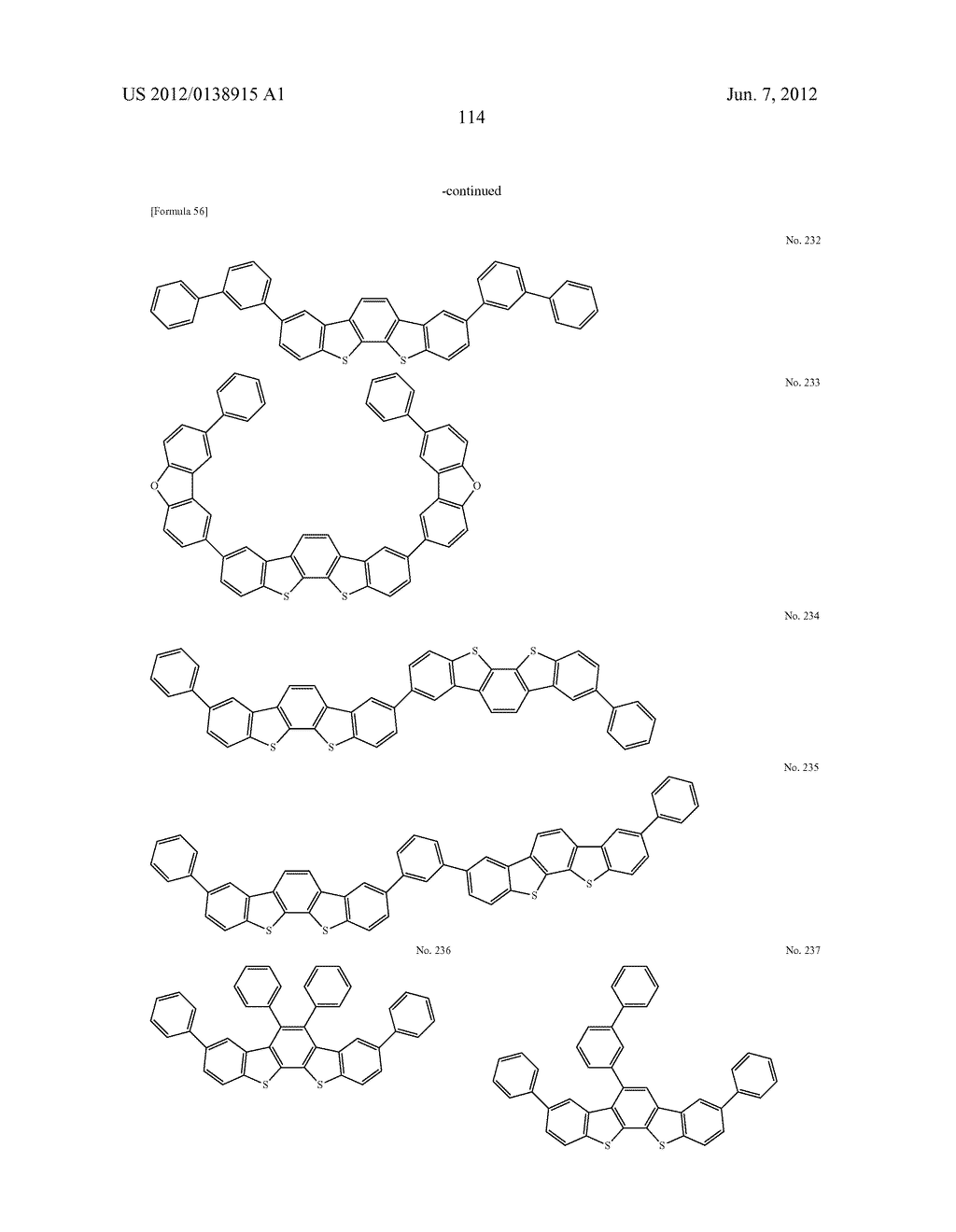 ORGANIC ELECTROLUMINESCENCE DEVICE - diagram, schematic, and image 116