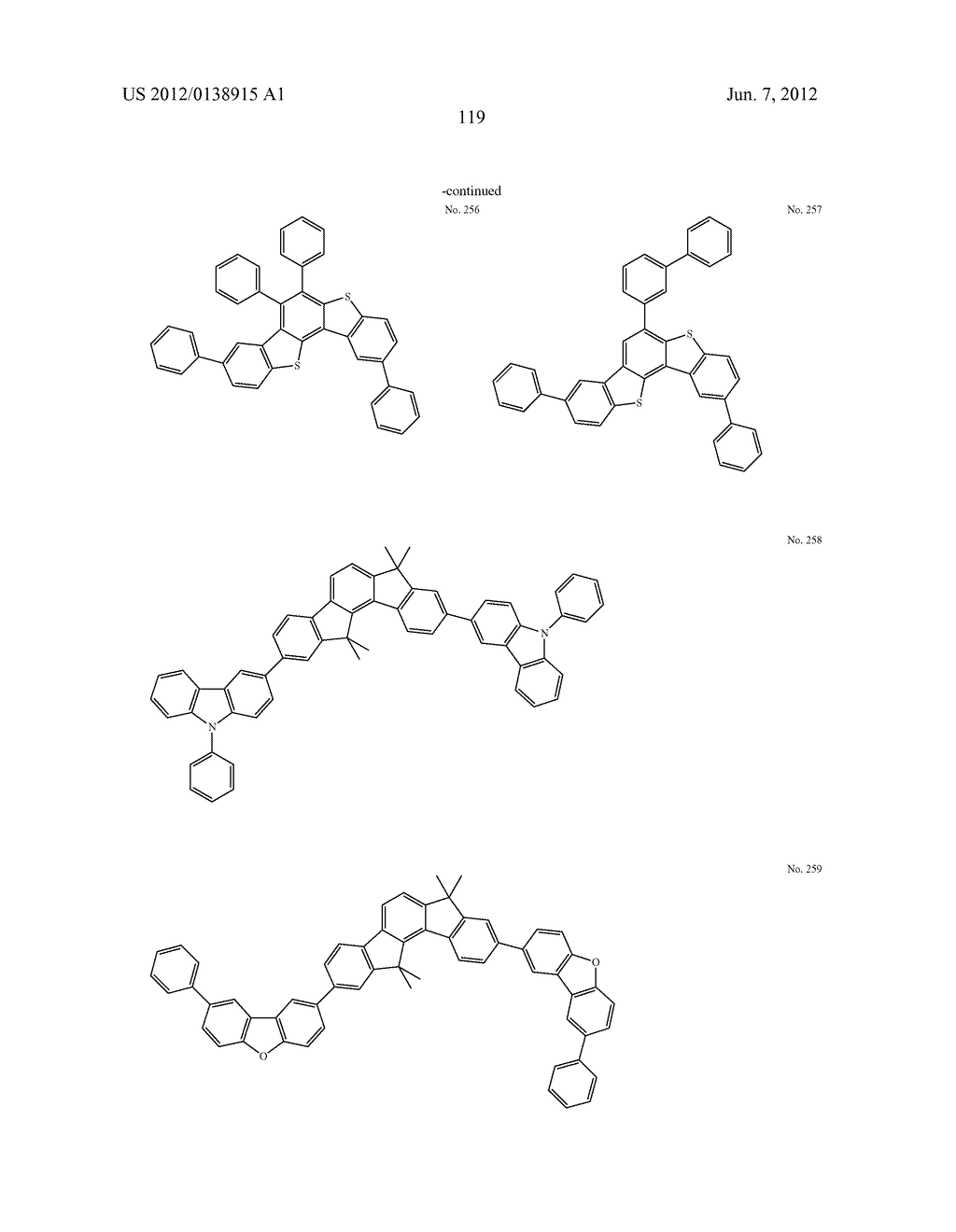 ORGANIC ELECTROLUMINESCENCE DEVICE - diagram, schematic, and image 121