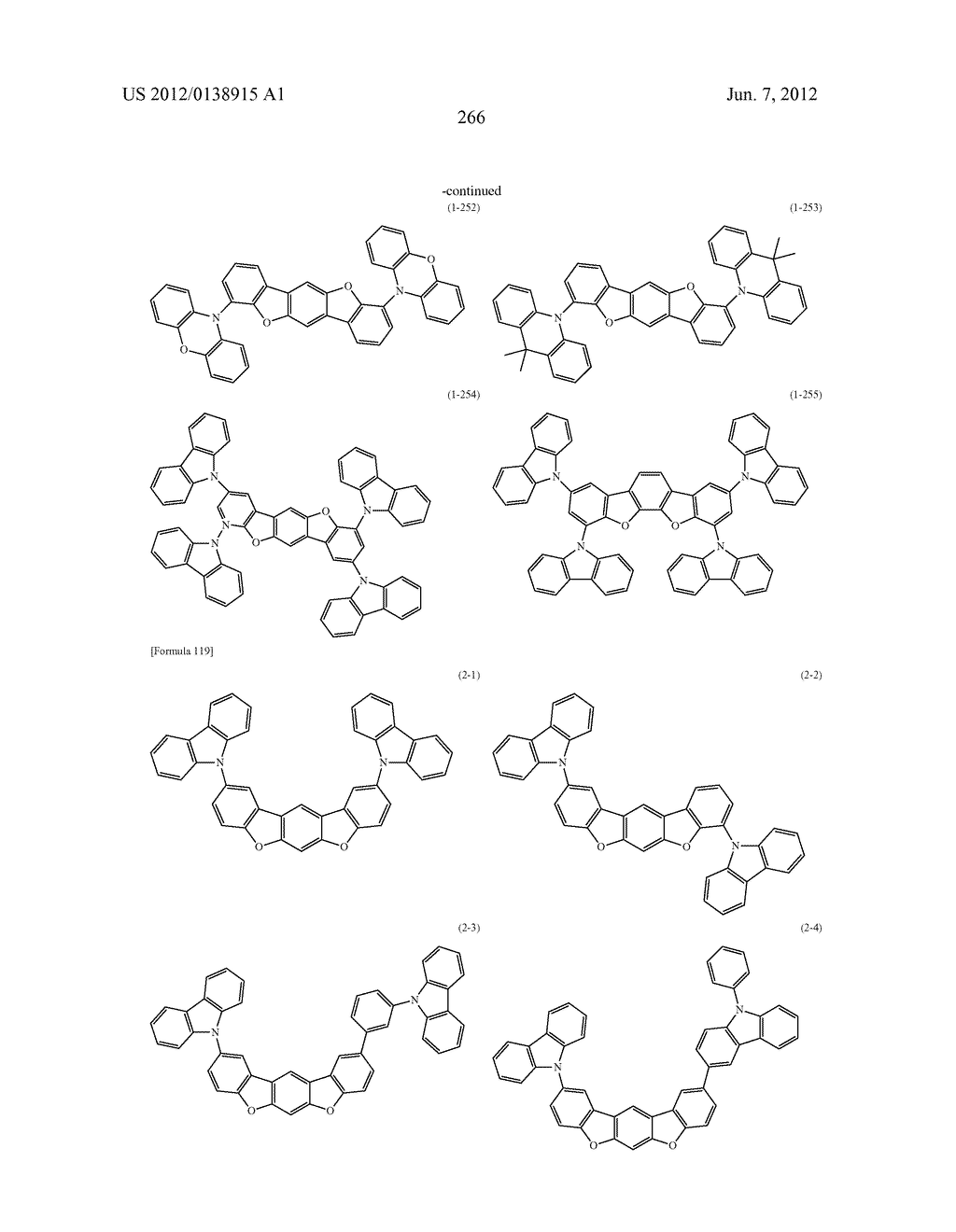 ORGANIC ELECTROLUMINESCENCE DEVICE - diagram, schematic, and image 268