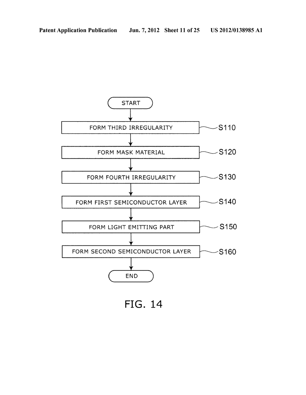 SEMICONDUCTOR LIGHT EMITTING DEVICE AND METHOD FOR MANUFACTURING THE SAME - diagram, schematic, and image 12