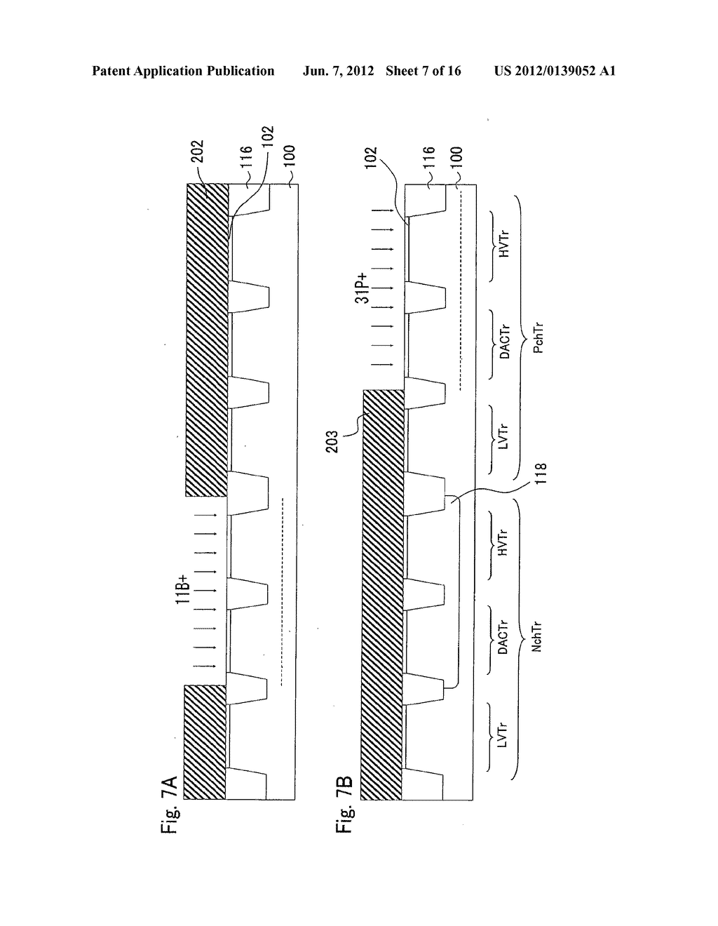 Semiconductor device manufacturing method and semiconductor device - diagram, schematic, and image 08