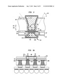 STACKED MICROELECTRONIC ASSEMBY WITH TSVS FORMED IN STAGES AND CARRIER     ABOVE CHIP diagram and image