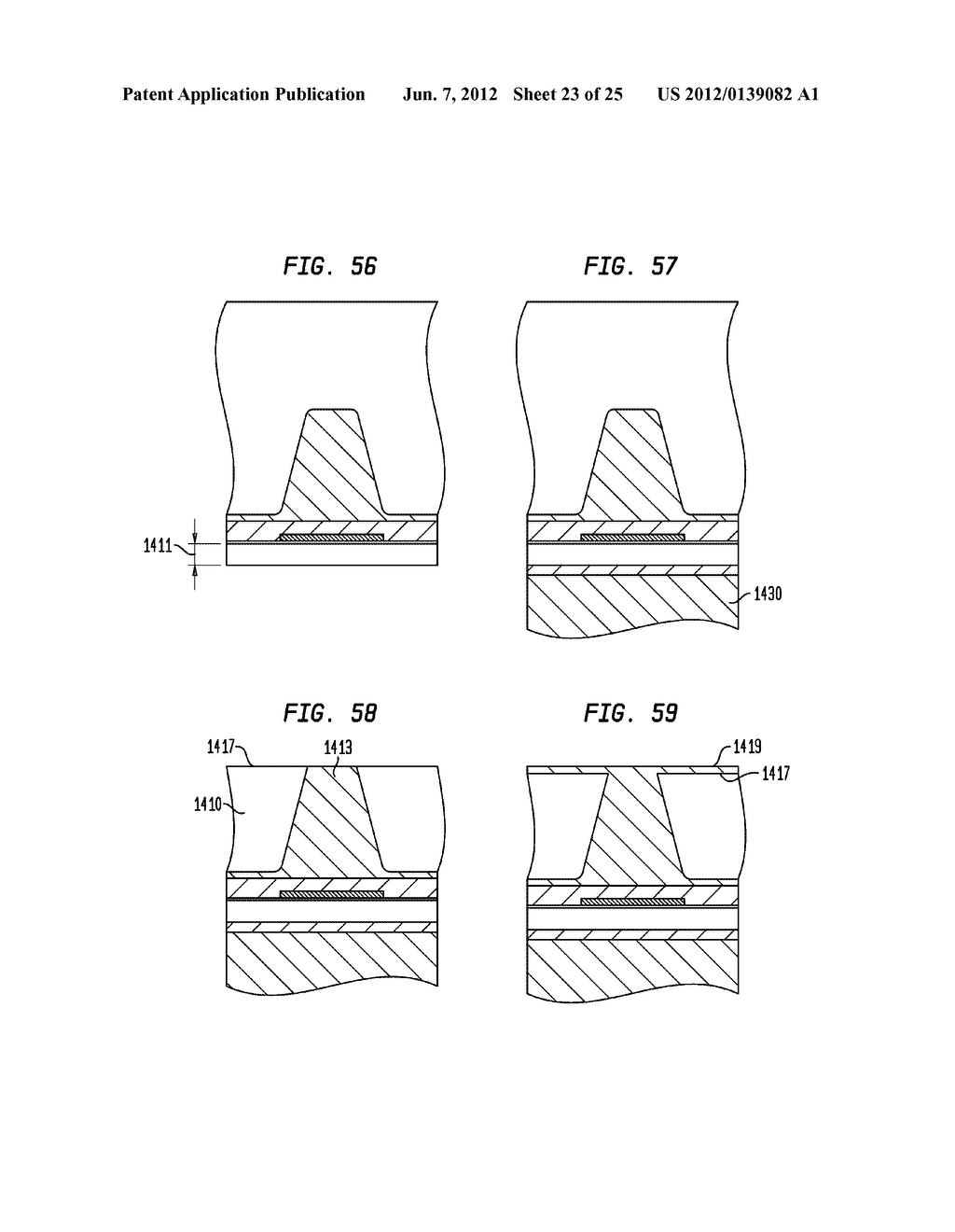 STACKED MICROELECTRONIC ASSEMBY WITH TSVS FORMED IN STAGES AND CARRIER     ABOVE CHIP - diagram, schematic, and image 24