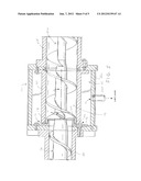 APPARATUS AND PROCESS FOR DE-AIRING MATERIAL IN AN EXTRUDER diagram and image