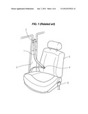 APPARATUS FOR MOUNTING SEAT BELT TO VEHICLE BODY diagram and image