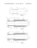 PIPE CONNECTION AND DEVICE FOR FORMING A PIPE CONNECTION diagram and image