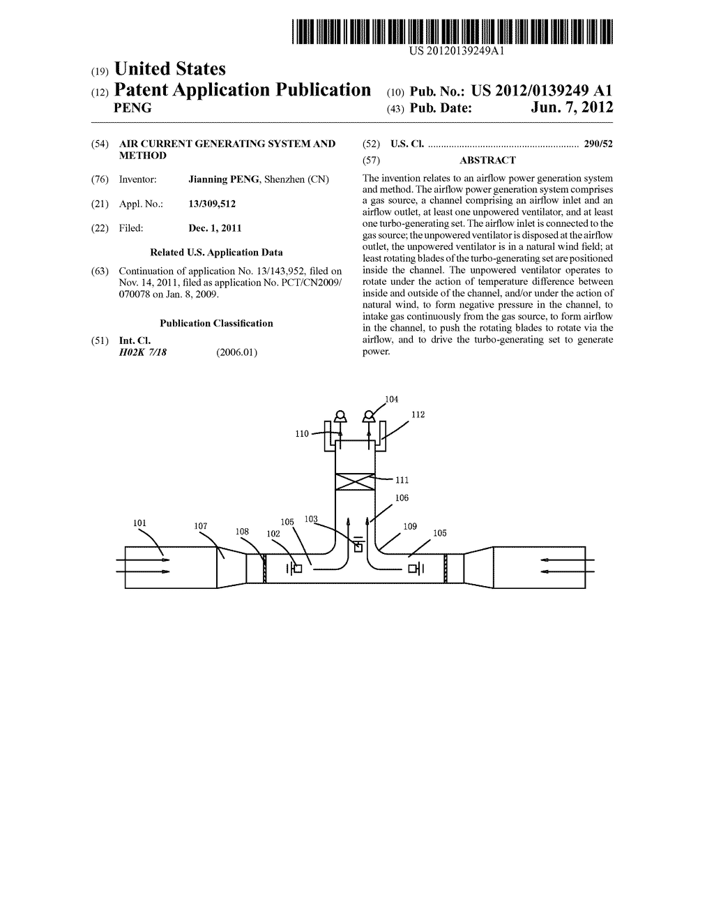 AIR CURRENT GENERATING SYSTEM AND METHOD - diagram, schematic, and image 01