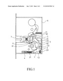 CUSHION STRUCTURE OF LOCK diagram and image