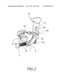 CUSHION STRUCTURE OF LOCK diagram and image